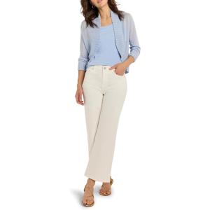 NIC+ZOE Womens Bolero Cardigan(Powder Blue)