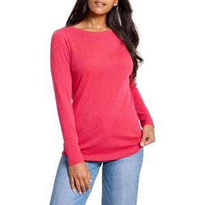 NIC+ZOE Women’s Bracelet Sleeve Boat Tee(Amaryllis)