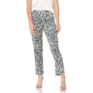 NIC+ZOE Women’s Ink Splatter Pant(Green Multi)