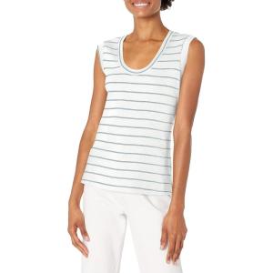 NIC+ZOE Women’s Mashpee Stripe Tank(Paper White)