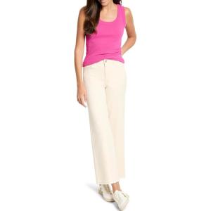 NIC+ZOE Women’s Perfect Knit Rib Scoop Tank(Orchid Petal)