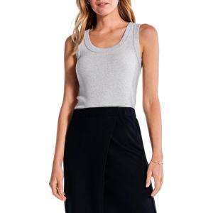NIC+ZOE Women’s Perfect Knit Rib Scoop Tank(Reflection)