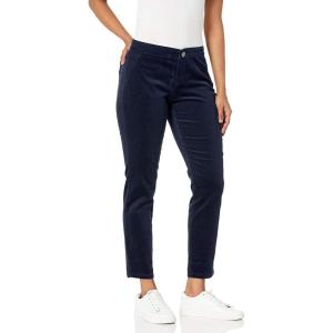 NIC+ZOE Women’s Pin Wale Cord Pant(Dark Indigo)