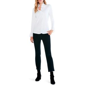 NIC+ZOE Women’s Ruffled Up Top(Paper White)