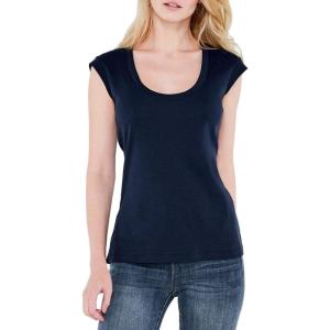 NIC+ZOE Women’s Scoop Neck Tank(Dark Indigo)