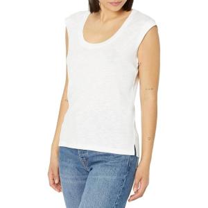 NIC+ZOE Women’s Scoop Neck Tank(Paper White)