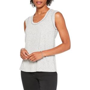 NIC+ZOE Women’s Speckled Knit Tank(Grey Mix)