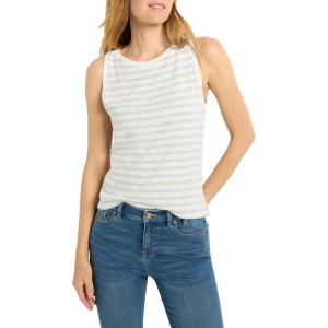 NIC+ZOE Women’s Striped Boat Tank(Grey Multi)