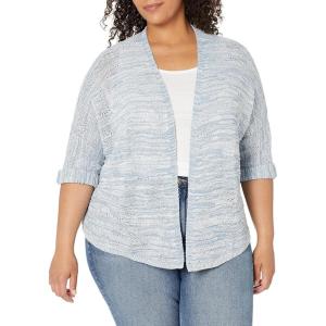 NIC+ZOE womens Calm Waters Cardigan(Blue Haze)