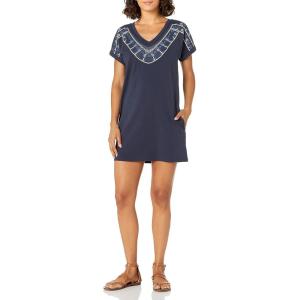 NIC+ZOE Women’s Petite Pier Dress(Dark Indigo)