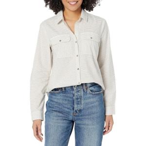 NIC+ZOE Women’s Sleek Striped Shirt(Neutral Multi)