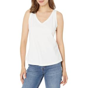 NIC+ZOE Women’s Double V Tank(Paper White)