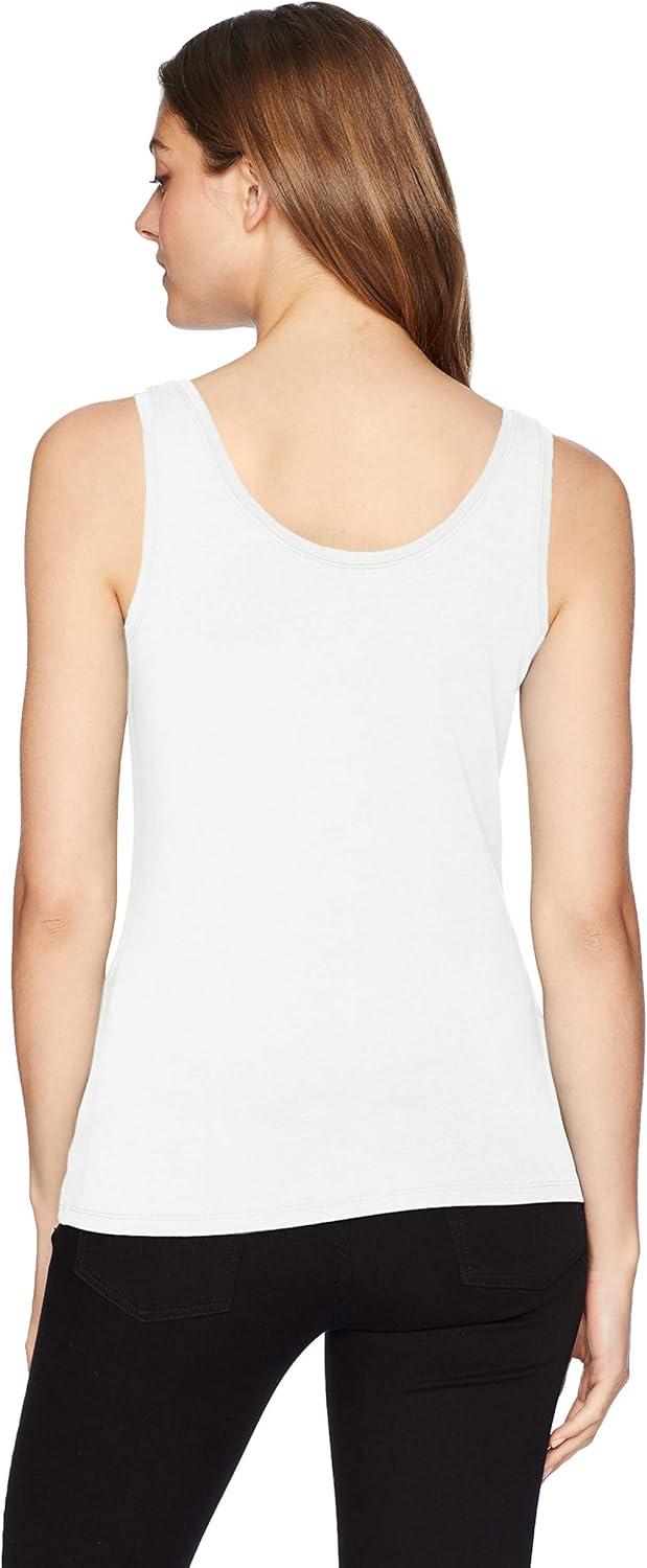 imageNICZOE Womens Petite Perfect TankPaper White
