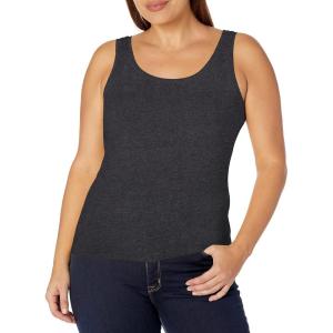 NIC+ZOE Womens Petite Perfect Tank(Phantom Heather)