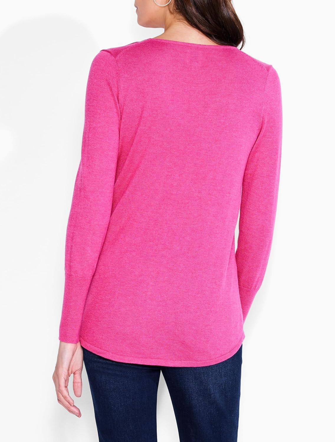 imageNICZOE Womens Vital V NeckShocking Pink