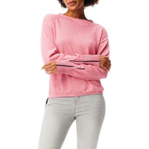 NIC+ZOE Women’s Tie Trim Sweater(Pink Mix)