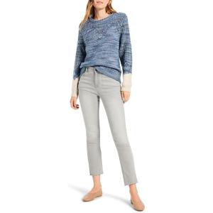 NIC+ZOE Women’s Winter Warmth Sweater(Blue Multi)