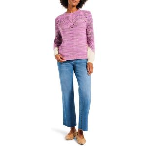 NIC+ZOE Women’s Winter Warmth Sweater(Pink Multi)