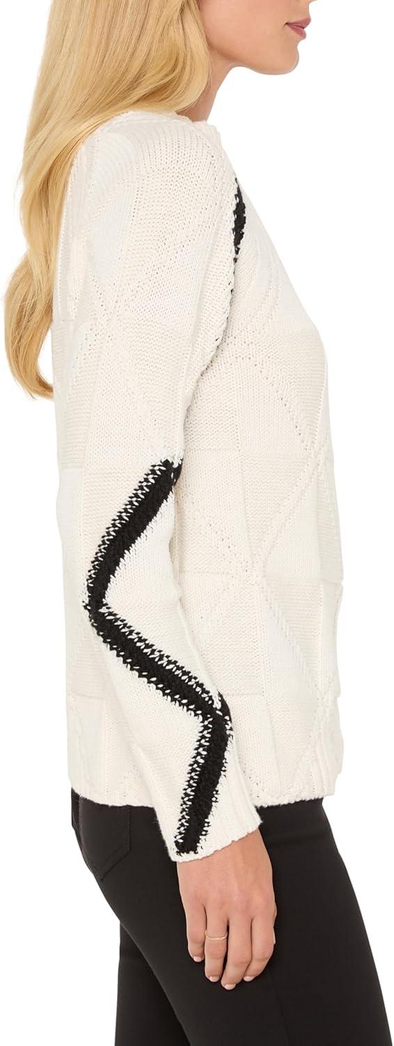 imageNICZoe Womens Dashing Diamonds SweaterCream Multi