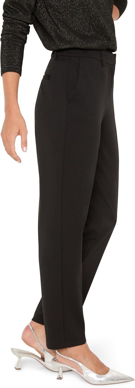 imageNICZoe Womens 28quot Ponte Knit TrouserBlack Onyx