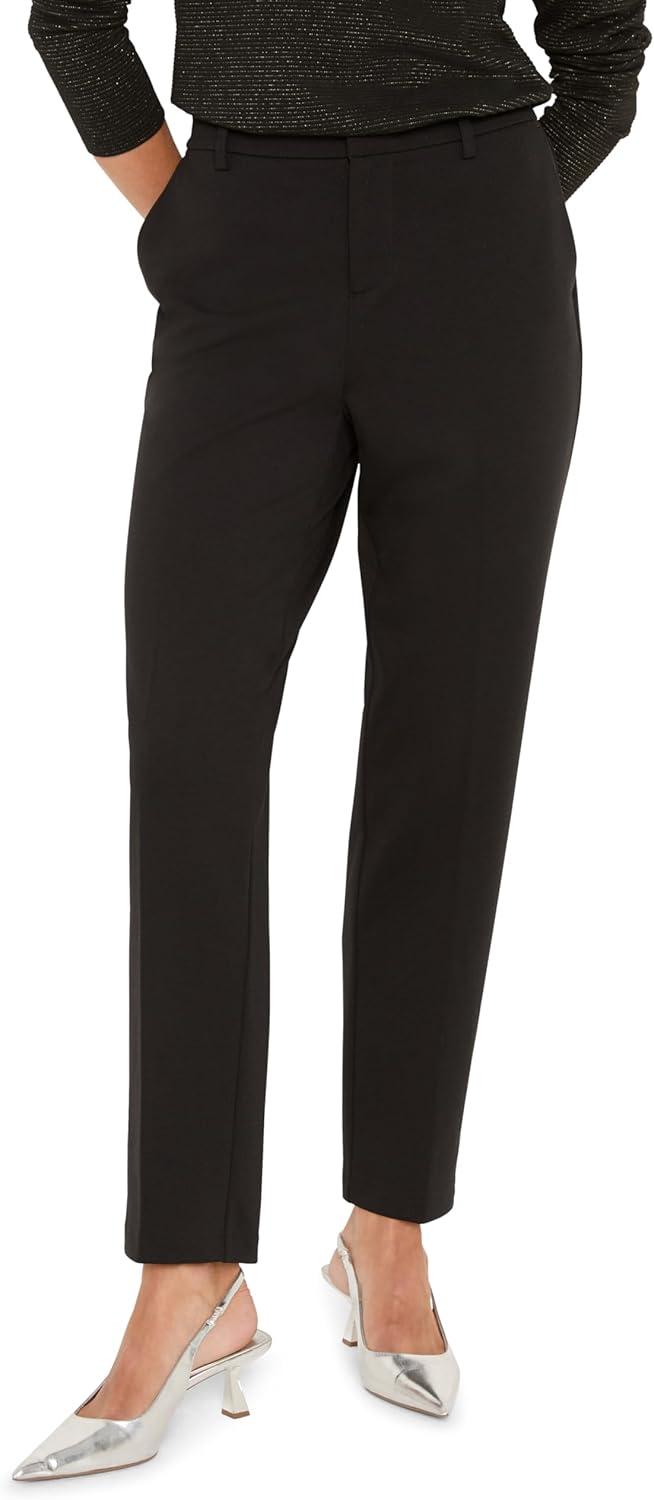 imageNICZoe Womens 28quot Ponte Knit TrouserBlack Onyx