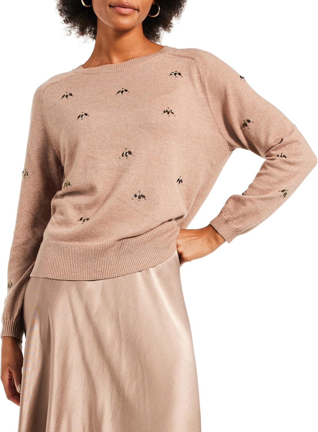 image:imageNICZOE womens Hidden Gems SweaterMacaroon