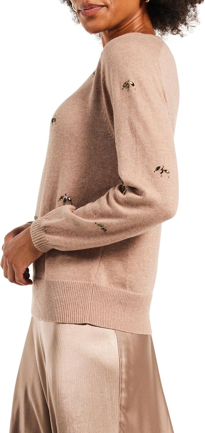 image:imageNICZOE womens Hidden Gems SweaterMacaroon