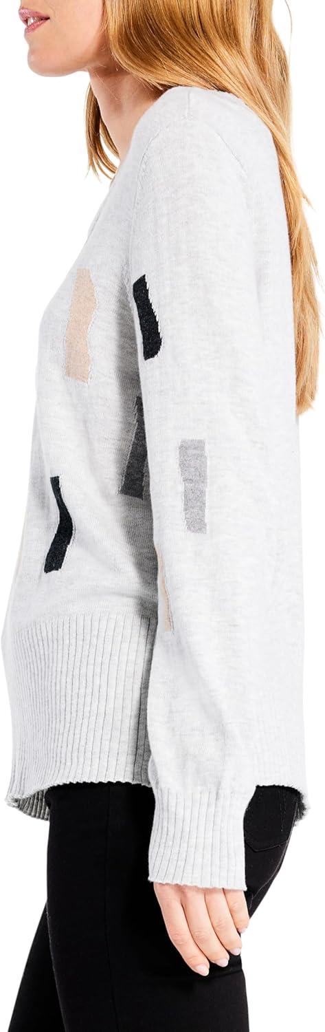 image:imageNICZoe Womens Falling Frost SweaterGrey Multi