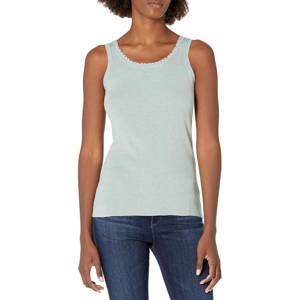 image:imageNICZOE Womens Sweetheart TankEucalyptus