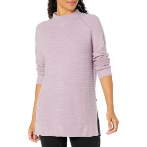 NIC+ZOE Women’s Cool Down Mock Sweater(Plum)