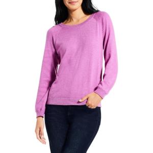 NIC+Zoe Womens Here and There Sweater(Vivid Magenta)