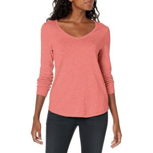 NIC+Zoe Womens Vital V Neck(Petal Dust)