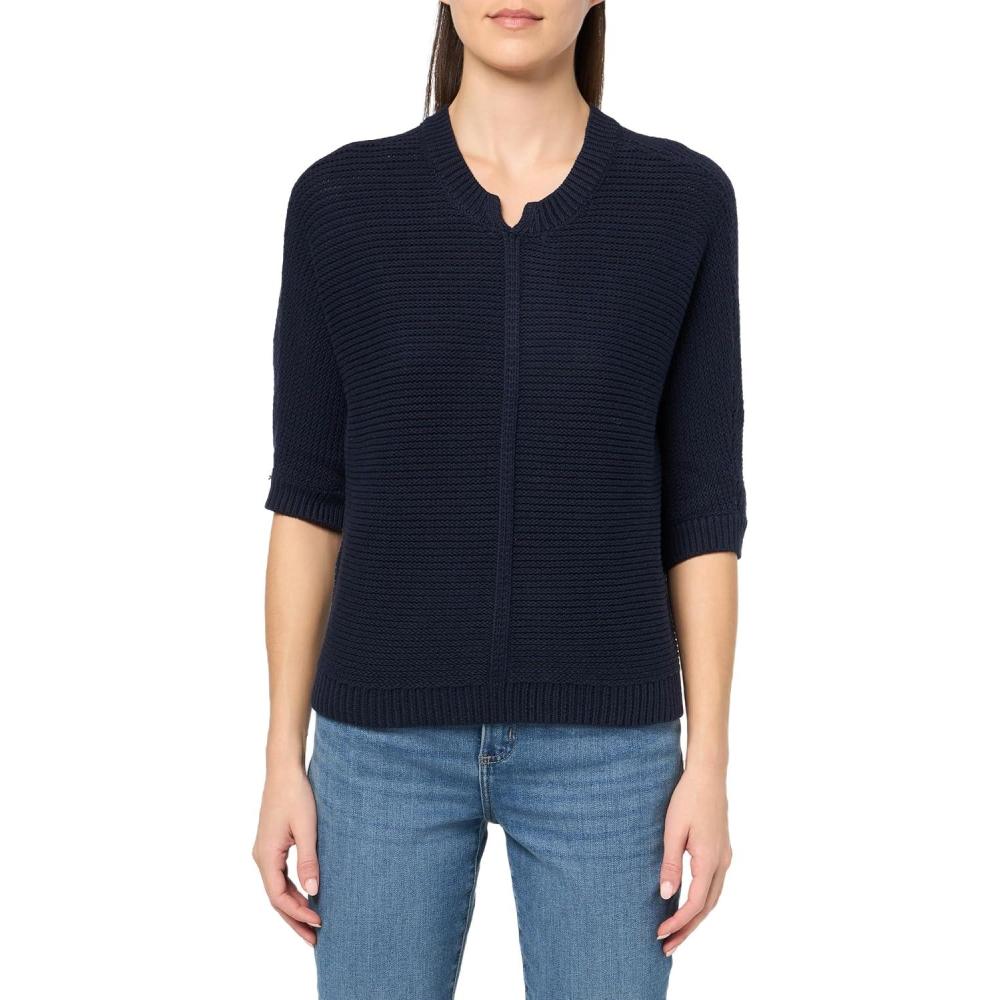 image:imageNICZoe Womens Easy Texture SweaterDark Indigo