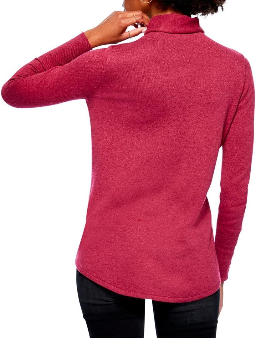 image:imageNICZOE Womens Vital TurtleneckPomegranate