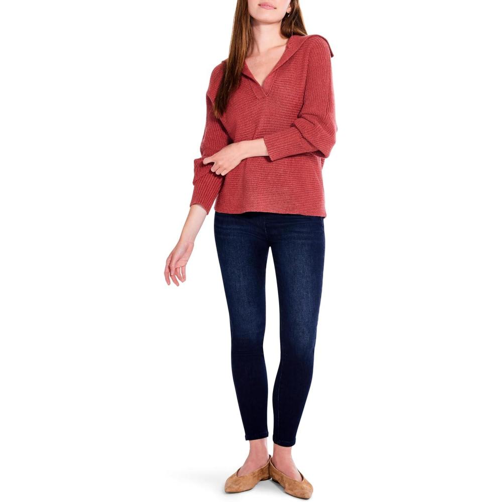image:imageNICZoe Womens Drape Collar Shaker SweaterSpice
