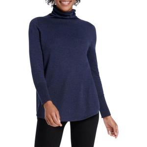 NIC+ZOE Women’s Vital Turtleneck(Dark Indigo)
