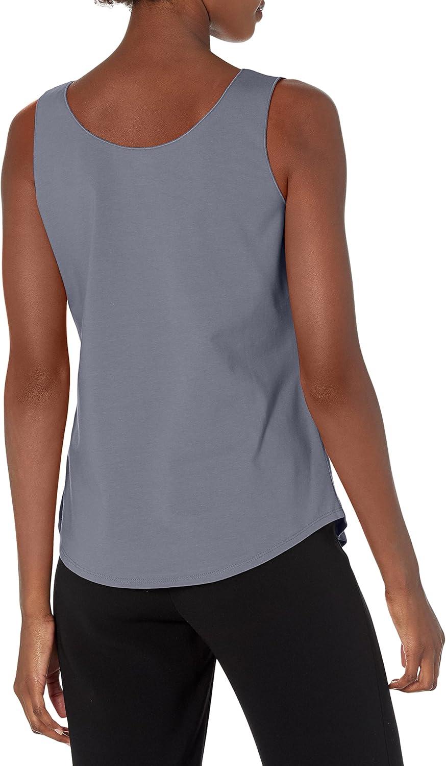 image:imageNICZOE Womens Shirt Tail Perfect TankSlate