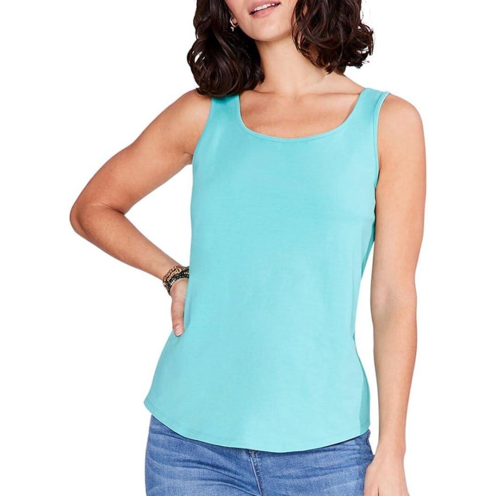 image:imageNICZOE Womens Shirt Tail Perfect TankAqua