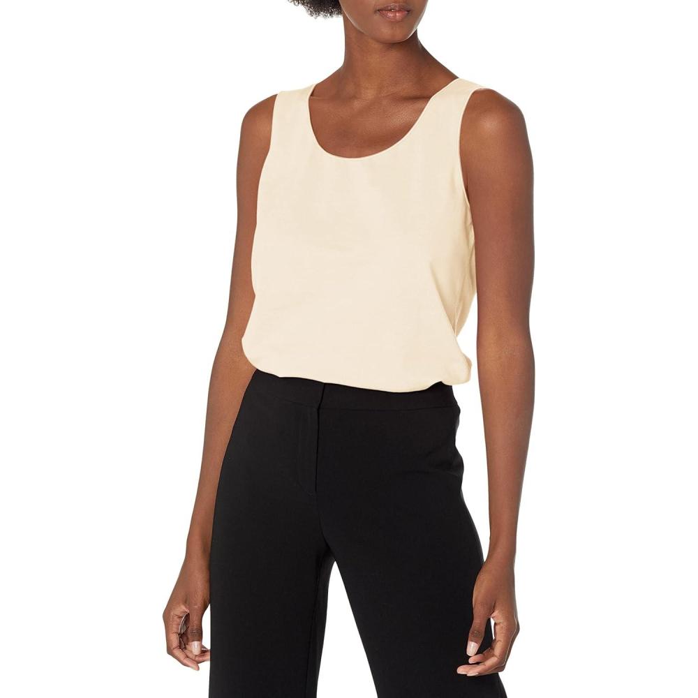 image:imageNICZOE Womens Shirt Tail Perfect TankButter
