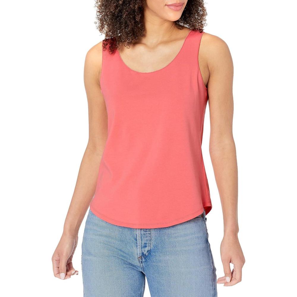 image:imageNICZOE Womens Shirt Tail Perfect TankGrapefruit