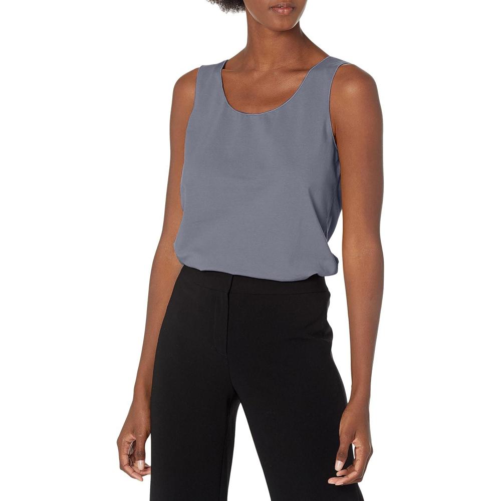 image:imageNICZOE Womens Shirt Tail Perfect TankSlate
