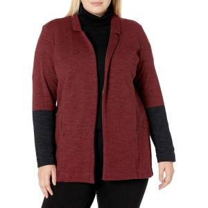 NIC+ZOE Women’s Color Block Me Jacket(Sumac)