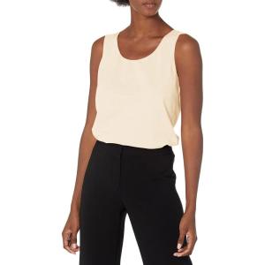 NIC+ZOE Womens Shirt Tail Perfect Tank(Butter)