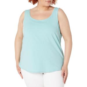 NIC+ZOE Womens Shirt Tail Perfect Tank(Coast)