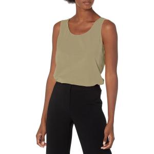 NIC+ZOE Womens Shirt Tail Perfect Tank(Od Green)