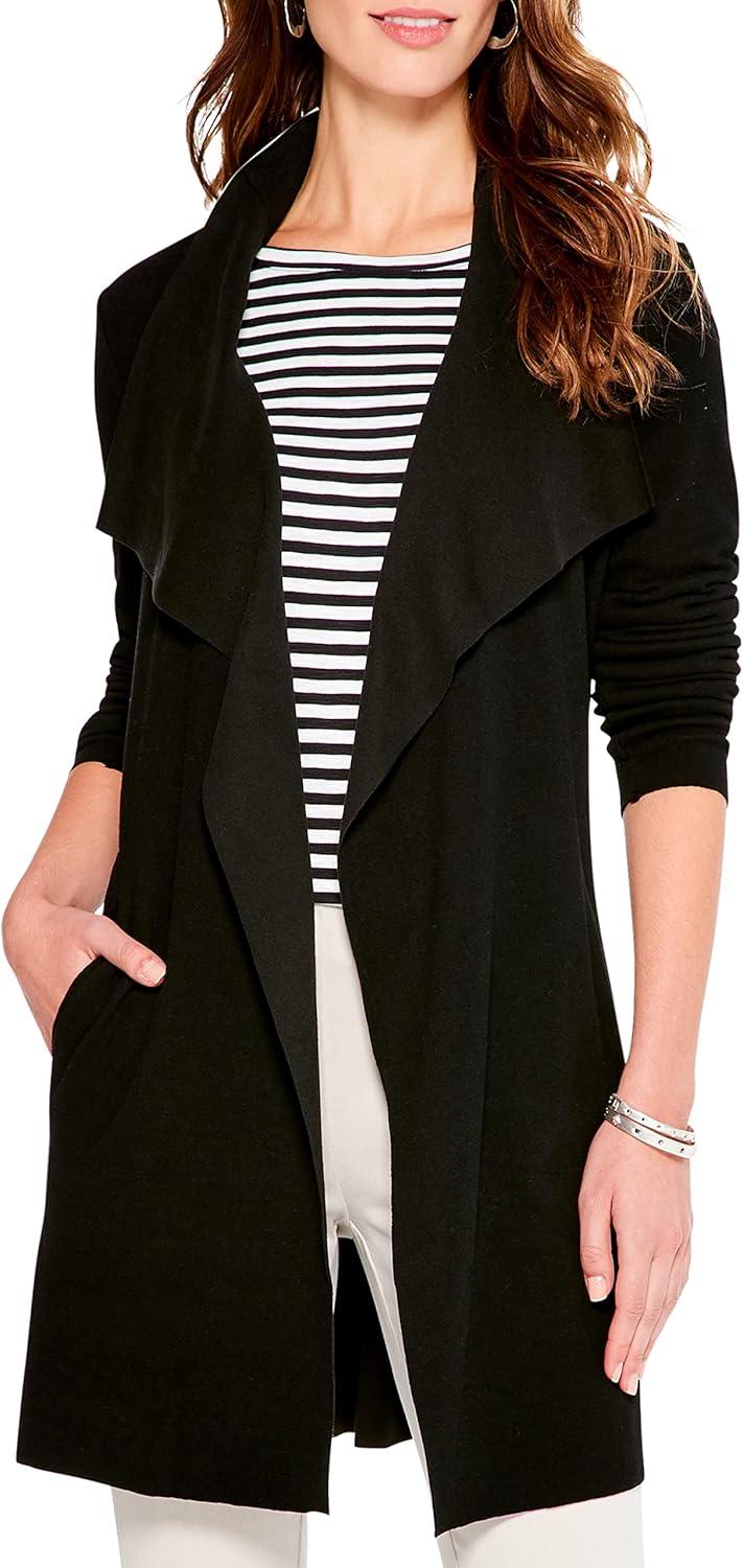 image:imageNICZOE Womens Lounge Around JacketBlack Onyx