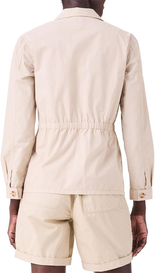 image:imageNICZOE womens Pocket Poplin JacketBrown Rice