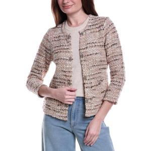 NIC+ZOE Women’s Tonal Mix Knit Jacket(Neutral Multi)