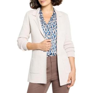NIC+Zoe Women’s Elegant Knit Blazer(Sugar Cookie)