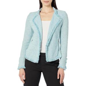 NIC+Zoe Women’s Fringe Mix Jacket(Mist)